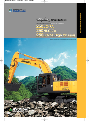 Excavatrice sur chenilles Hyundai R 250 LC 7A