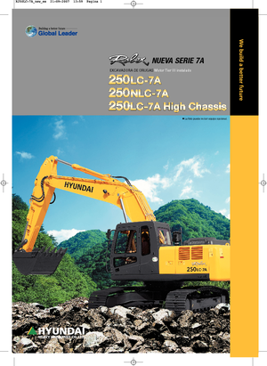 Excavatrice sur chenilles Hyundai R 250 LC 7A