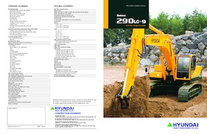 Excavatrice sur chenilles Hyundai R 290 LC 9