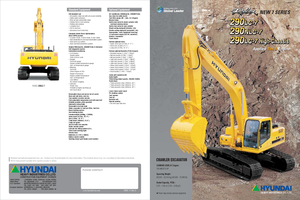 Excavatrice sur chenilles Hyundai R 290 (N)LC 7