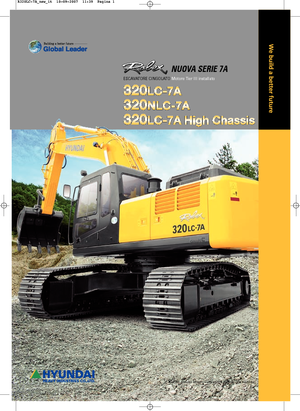 Excavatrice sur chenilles Hyundai R 320 LC 7A