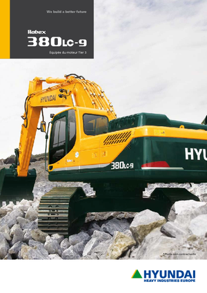 Excavatrice sur chenilles Hyundai R 380 LC 9