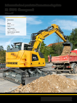 Excavatrice sur chenilles Liebherr R 914 Compact Litronic 