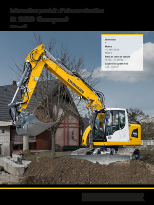 Excavatrice sur chenilles Liebherr R 920 Compact Litronic 