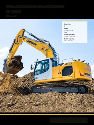 Excavatrice sur chenilles Liebherr R 924 Litronic 