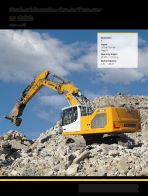 Excavatrice sur chenilles Liebherr R 928 Litronic 