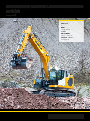 Excavatrice sur chenilles Liebherr R 930 Litronic 