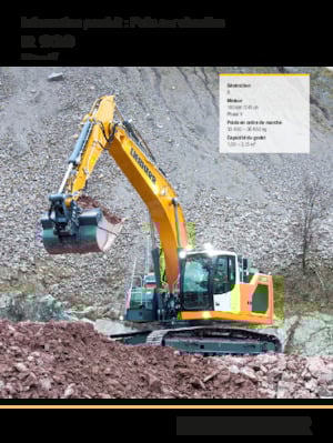 Excavatrice sur chenilles Liebherr R 930 Litronic 
