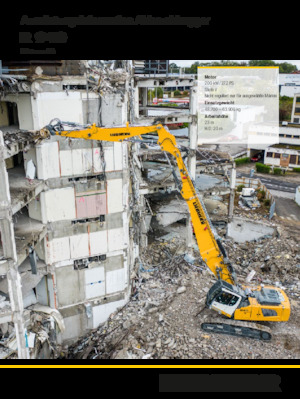 Excavatrice sur chenilles Liebherr R 940 Demolition Litronic 