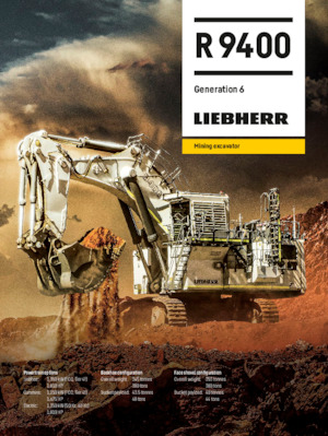 Excavatrice sur chenilles Liebherr R 9400 G6