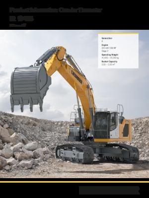 Excavatrice sur chenilles Liebherr R 945 Litronic 