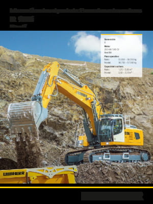 Excavatrice sur chenilles Liebherr R 956 Litronic 