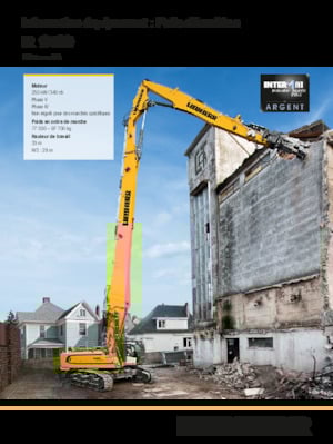 Excavatrice sur chenilles Liebherr R 960 Demolition Litronic 
