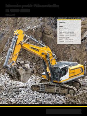 Excavatrice sur chenilles Liebherr R 970 SME Litronic 