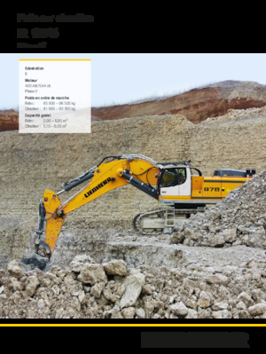 Excavatrice sur chenilles Liebherr R 976 Litronic 