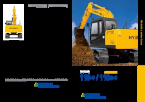 Excavatrice sur chenilles Hyundai R110-7