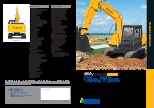 Excavatrice sur chenilles Hyundai R110-7A