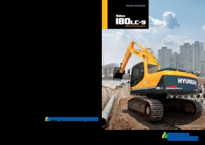 Excavatrice sur chenilles Hyundai R180LC-9