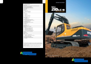 Excavatrice sur chenilles Hyundai R210LC-9