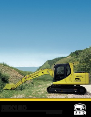 Excavatrice sur chenilles RHINO REX130