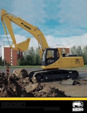 Excavatrice sur chenilles RHINO REX360
