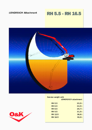 Excavatrice sur chenilles O&K RH 16.5