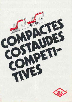 Excavatrice sur chenilles O&K RH 2.12