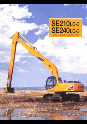Excavatrice sur chenilles Samsung SE 240 LC-3