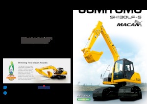Excavatrice sur chenilles Sumitomo SH130LF-5 MACAN