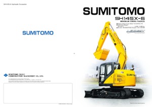 Excavatrice sur chenilles Sumitomo SH145X-6