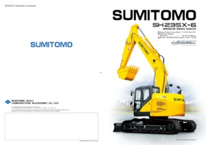 Excavatrice sur chenilles Sumitomo SH235X-6