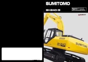Excavatrice sur chenilles Sumitomo SH240-5