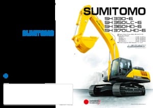 Excavatrice sur chenilles Sumitomo SH350LC-6