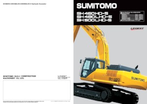 Excavatrice sur chenilles Sumitomo SH480LHD-5 MASS