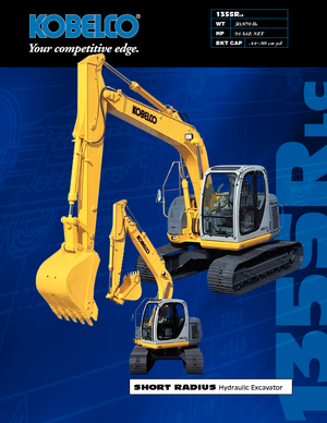 Excavatrice sur chenilles Kobelco SK 135 SRLC