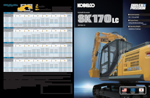 Excavatrice sur chenilles Kobelco SK 170 LC 10