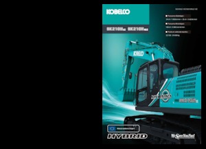 Excavatrice sur chenilles Kobelco SK 210 H LC 10E 