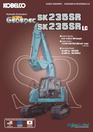 Excavatrice sur chenilles Kobelco SK 235 SR 2