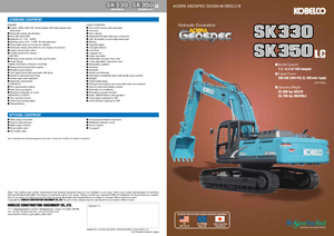 Excavatrice sur chenilles Kobelco SK 350 LC 10