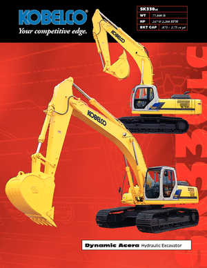 Excavatrice sur chenilles Kobelco SK 330 LC DA