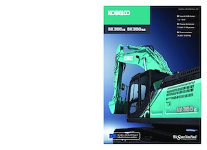 Excavatrice sur chenilles Kobelco SK 350 LC 10E