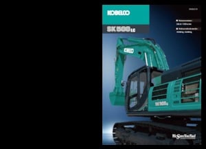 Excavatrice sur chenilles Kobelco SK 500 LC 10