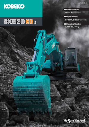 Excavatrice sur chenilles Kobelco SK 520 XDLC 10