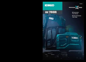 Excavatrice sur chenilles Kobelco SK 75 SR 7