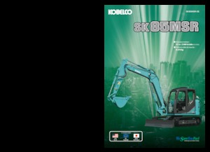 Excavatrice sur chenilles Kobelco SK 85 MSRN 3