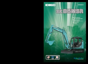 Excavatrice sur chenilles Kobelco SK 85 MSRN 3