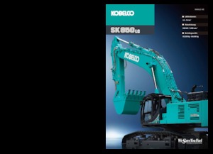 Excavatrice sur chenilles Kobelco SK 850 LC 10E 