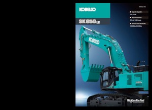 Excavatrice sur chenilles Kobelco SK 850 LC 10E 