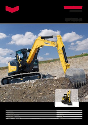Excavatrice sur chenilles Yanmar SV 100-2 CR