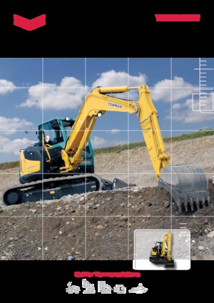 Excavatrice sur chenilles Yanmar SV 100-2 CR